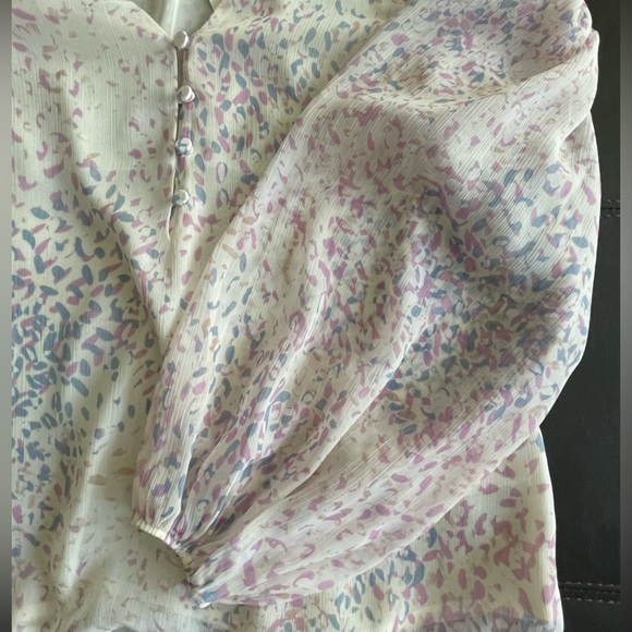 Express Women's Multicolor Blouse - Picture 8 of 9